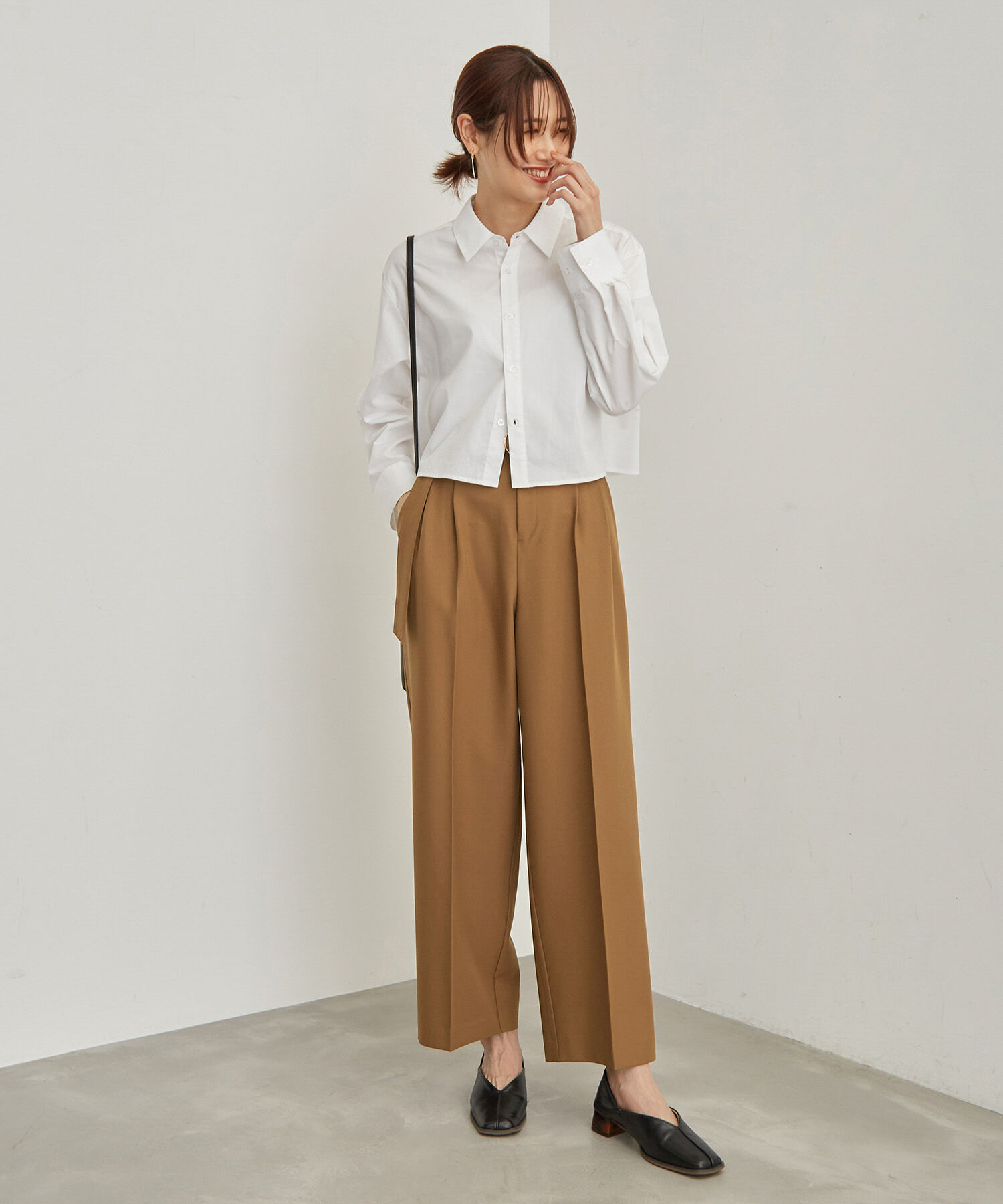 Rope&rsquo;Picnic「タックワイドパンツ」|その他|