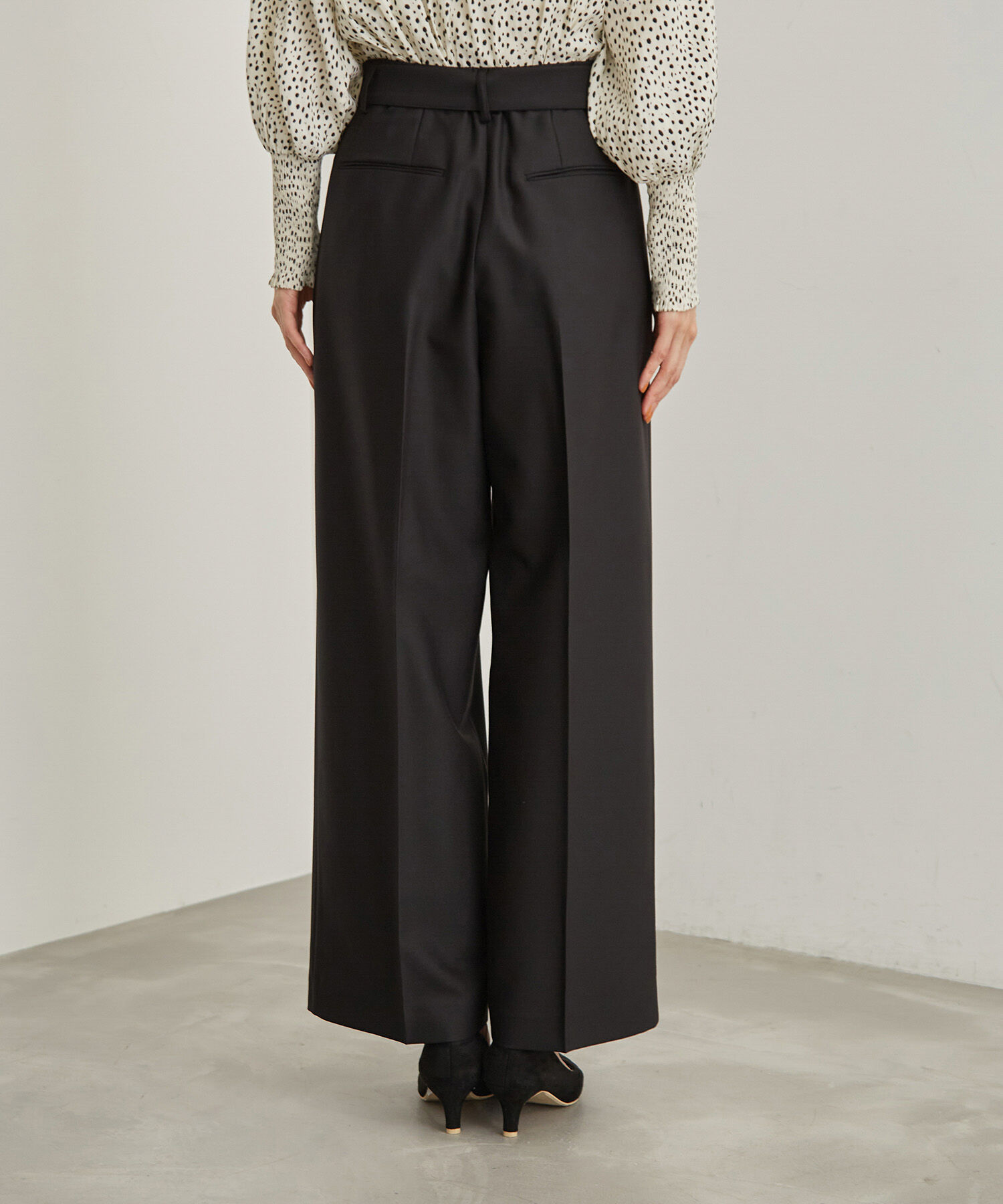 Rope&rsquo;Picnic「タックワイドパンツ」|その他|