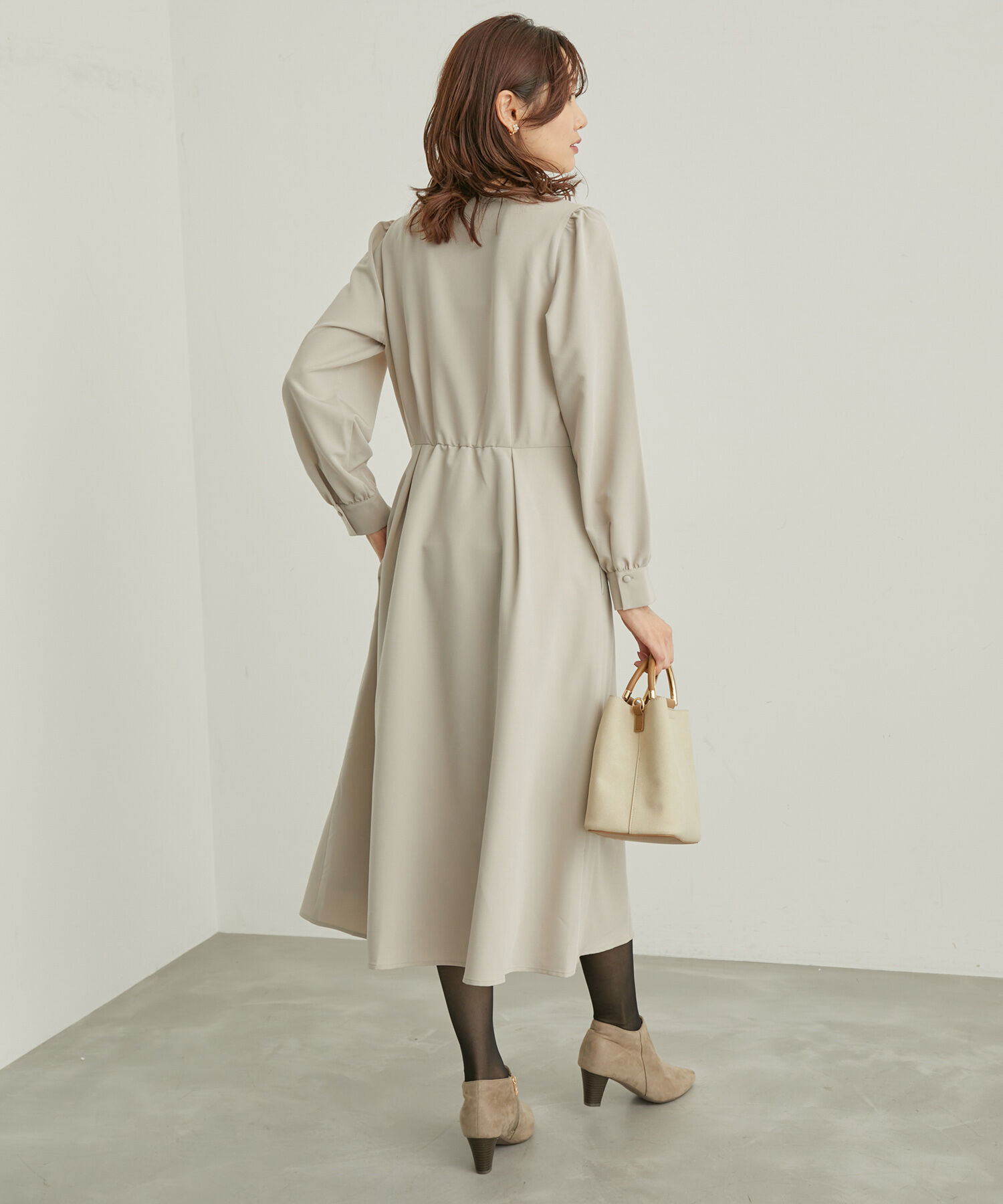 Rope&rsquo;Picnic「トレンチ風ワンピース」|ワンピース|