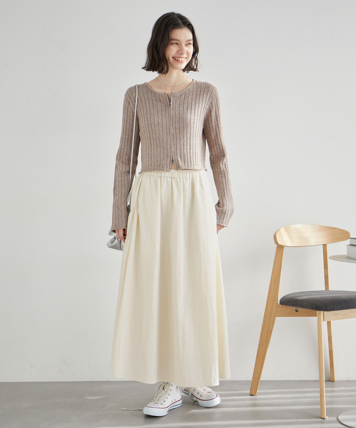 ROPE' PICNIC R「ナイロンギャザーポケットスカート」|スカート|