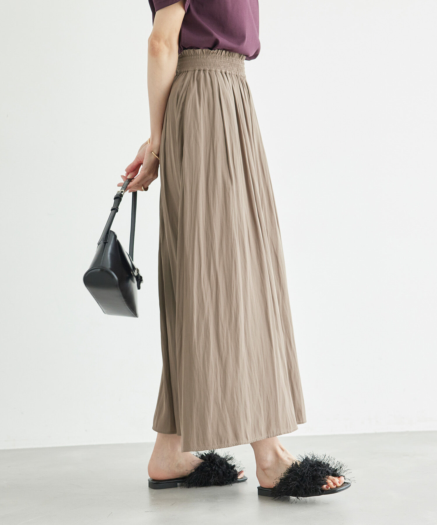 Rope&rsquo;Picnic「【ご好評につき新色追加】さらさらアソート柄スカーチョ」|その他|