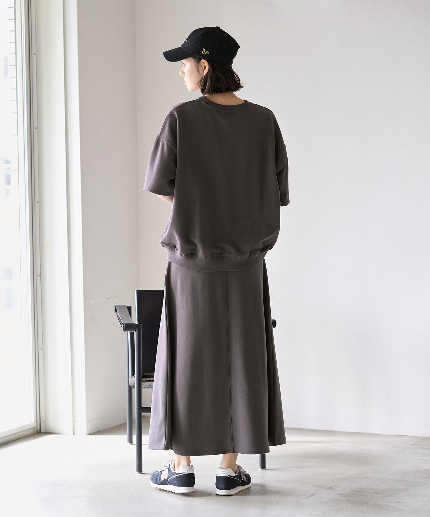 ROPE' PICNIC R「セットアップ対応/ミニ裏毛ワンポイント刺繍入りスカート」|スカート|