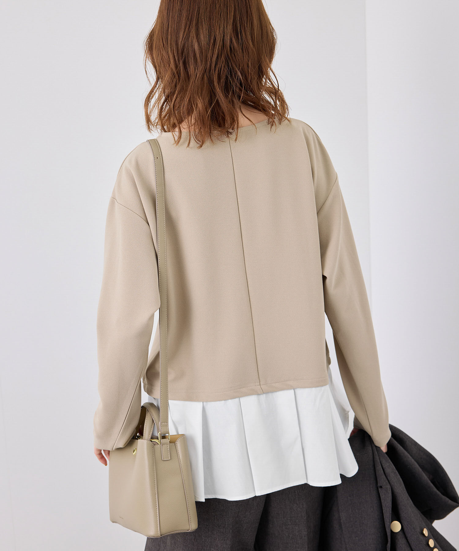 Rope&rsquo;Picnic「レイヤードカットプルオーバー」|Tシャツ・カットソー|