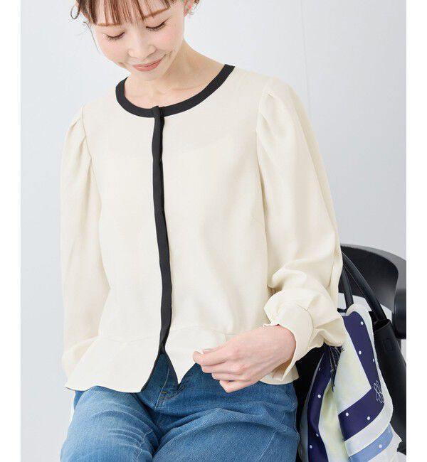 Rope&rsquo;Picnic「羽織りとしても着られるブラウス」|シャツ・ブラウス|シロサブ