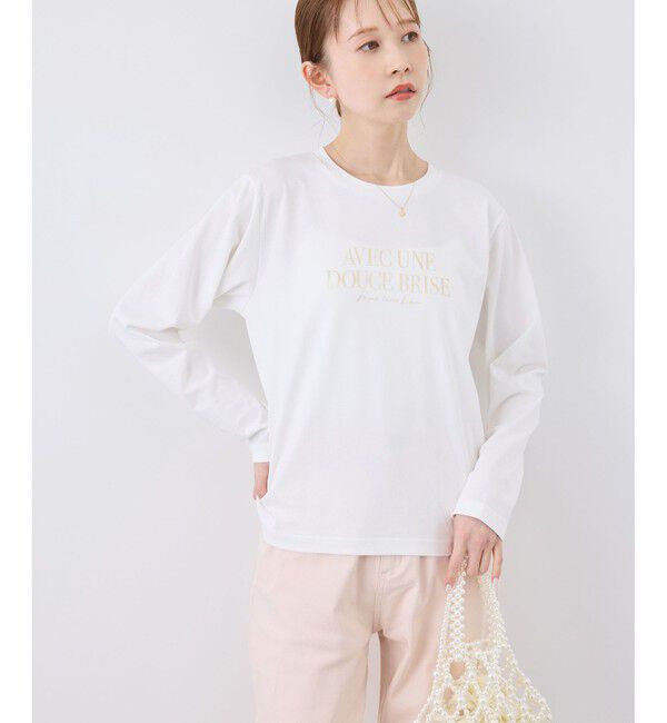 Rope&rsquo;Picnic「RENU/アソートロゴロングTシャツ」|Tシャツ・カットソー|