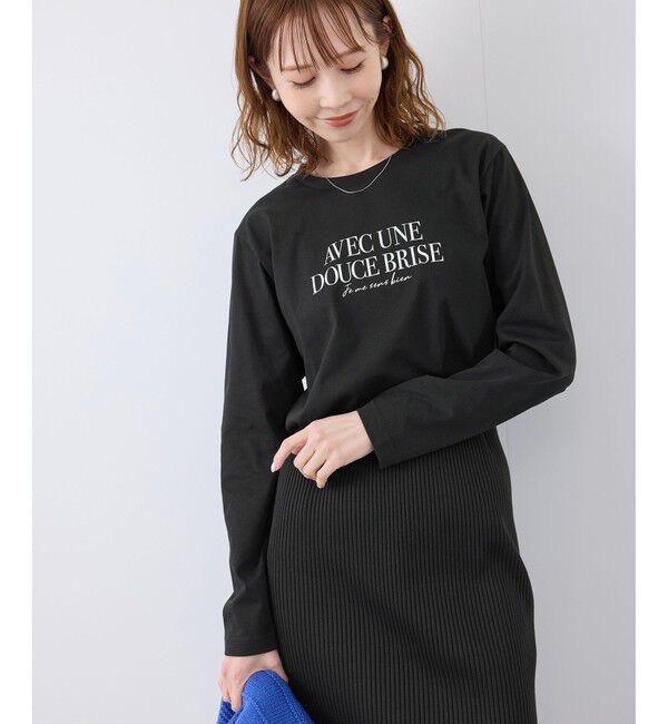 Rope&rsquo;Picnic「RENU/アソートロゴロングTシャツ」|Tシャツ・カットソー|