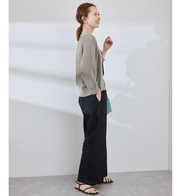 Rope&rsquo;Picnic「LEVITA片畔ニットカーディガン」|カーディガン|