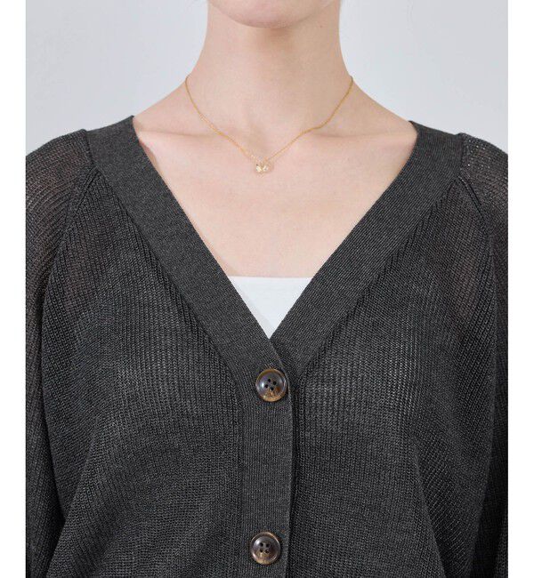 Rope&rsquo;Picnic「LEVITA片畔ニットカーディガン」|カーディガン|