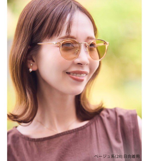 ROPE PICNIC PASSAGE「調光レンズケース付きメタルブリッジベーシックアイウェア」|サングラス|