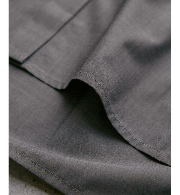 Rope&rsquo;Picnic「【UVカット・接触冷感・イージーケア】バンドカラーノースリーブシャツ/通勤対応」|シャツ・ブラウス|