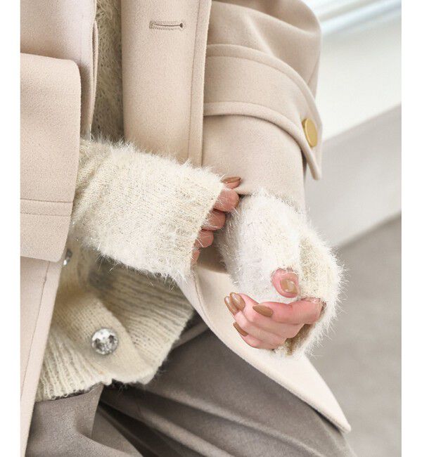 ROPE PICNIC PASSAGE「ラメニットフィンガーレスグローブ」|手袋|キナリ(16)