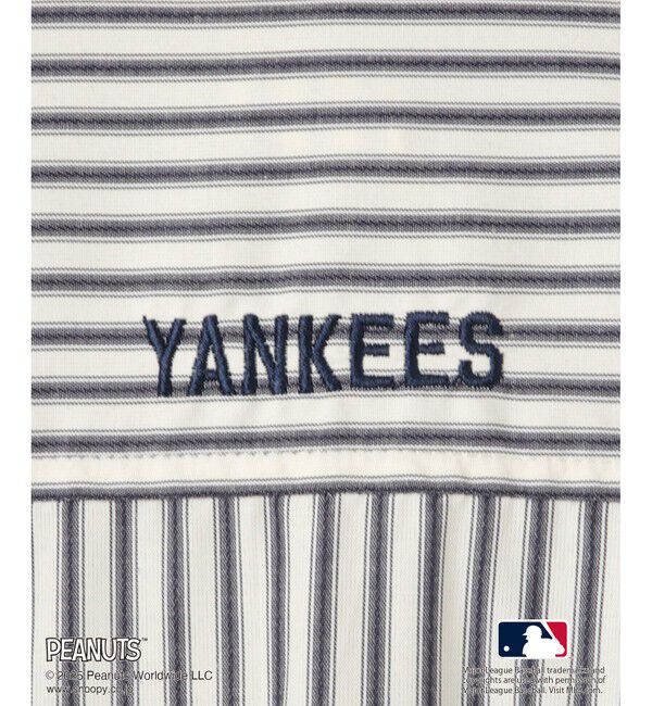 Rope&rsquo;Picnic「【PEANUTS&times;MLB COLLECTION by ROPE' PICNIC】オーバーサイズシャツ」|シャツ・ブラウス|