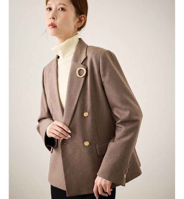 ROPE PICNIC PASSAGE「変形ラウンドブローチ」|ブローチ・コサージュ|