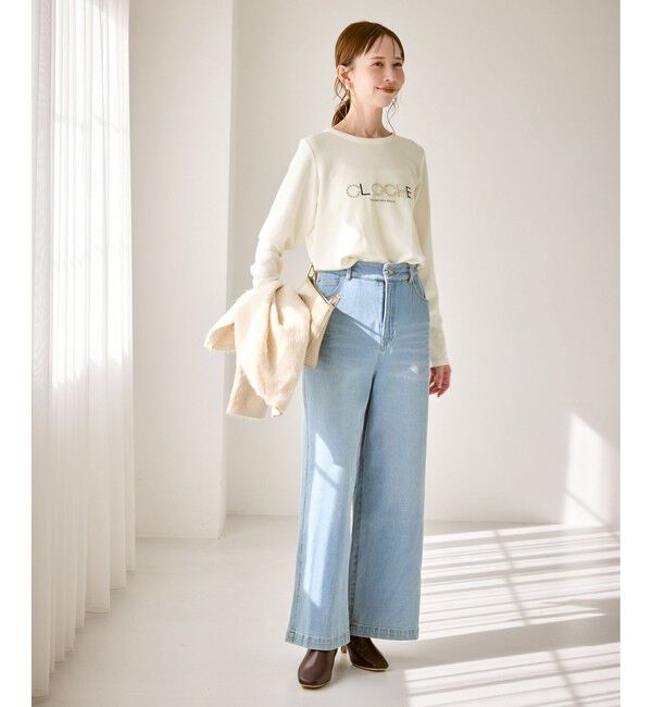 Rope&rsquo;Picnic「【emur/エミュール】サーモジャージロゴプルオーバー」|Tシャツ・カットソー|