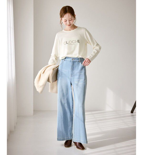 Rope&rsquo;Picnic「【emur/エミュール】サーモジャージロゴプルオーバー」|Tシャツ・カットソー|