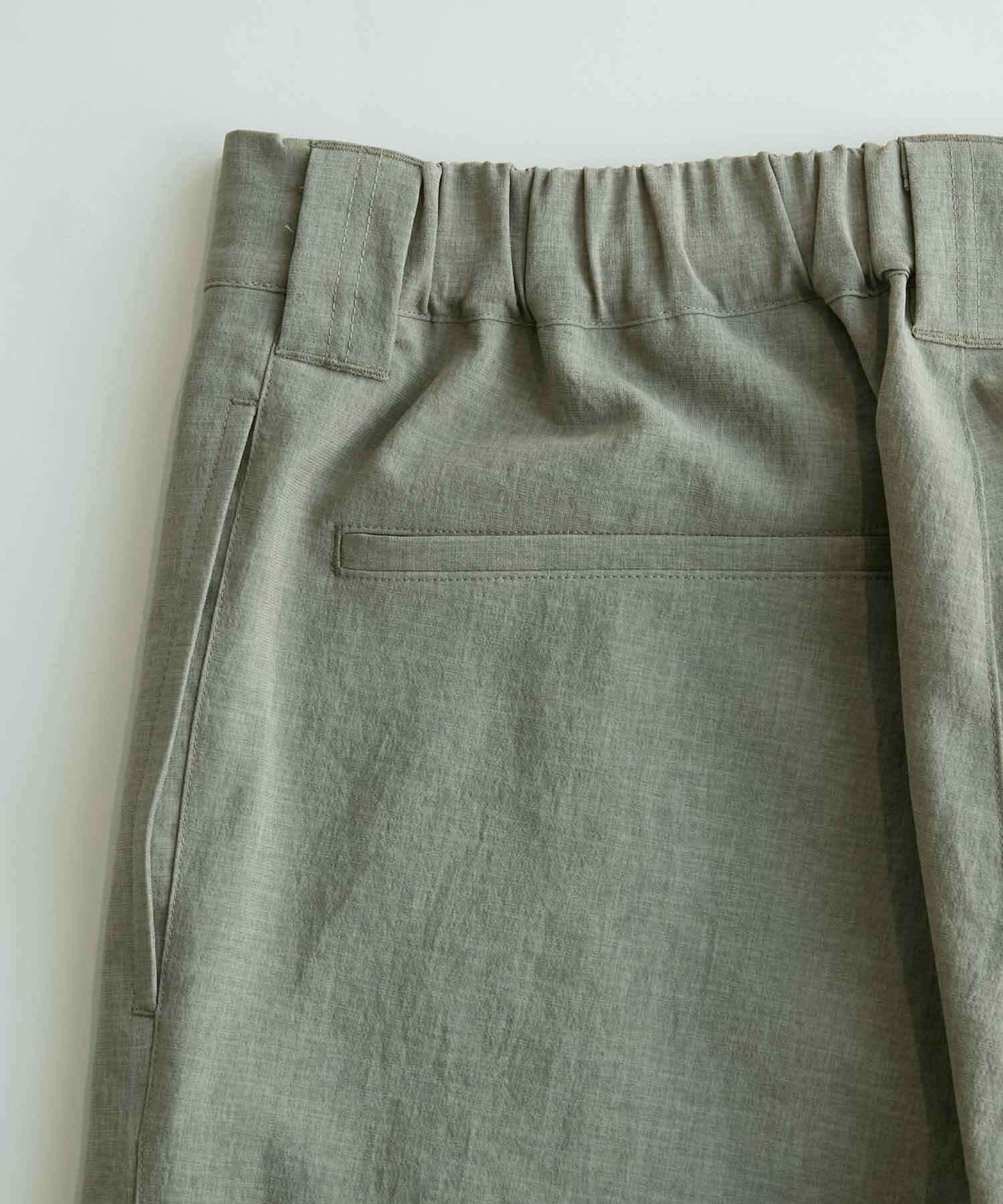 ADAM ET ROPE'「接触冷感 ワイド テーパード アンクルパンツ/イージーケア/吸水速乾」|その他|