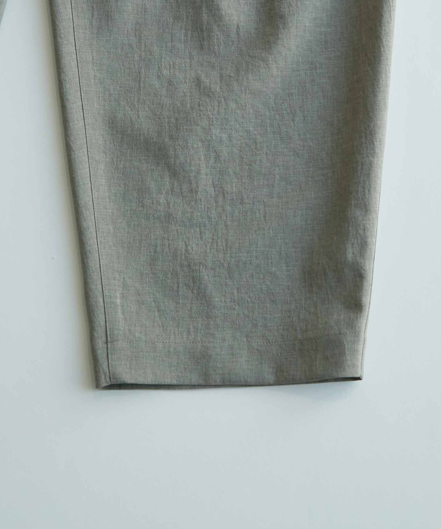 ADAM ET ROPE'「接触冷感 ワイド テーパード アンクルパンツ/イージーケア/吸水速乾」|その他|