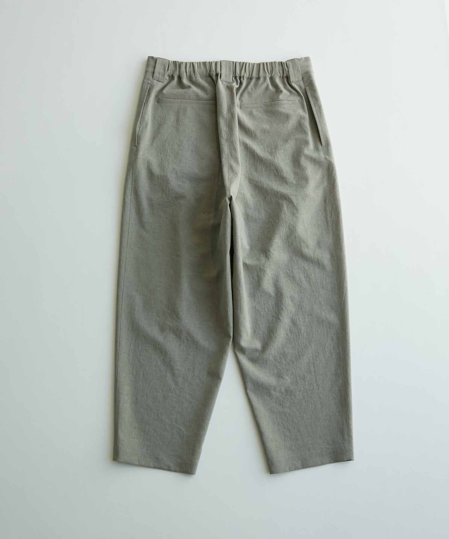 ADAM ET ROPE'「接触冷感 ワイド テーパード アンクルパンツ/イージーケア/吸水速乾」|その他|