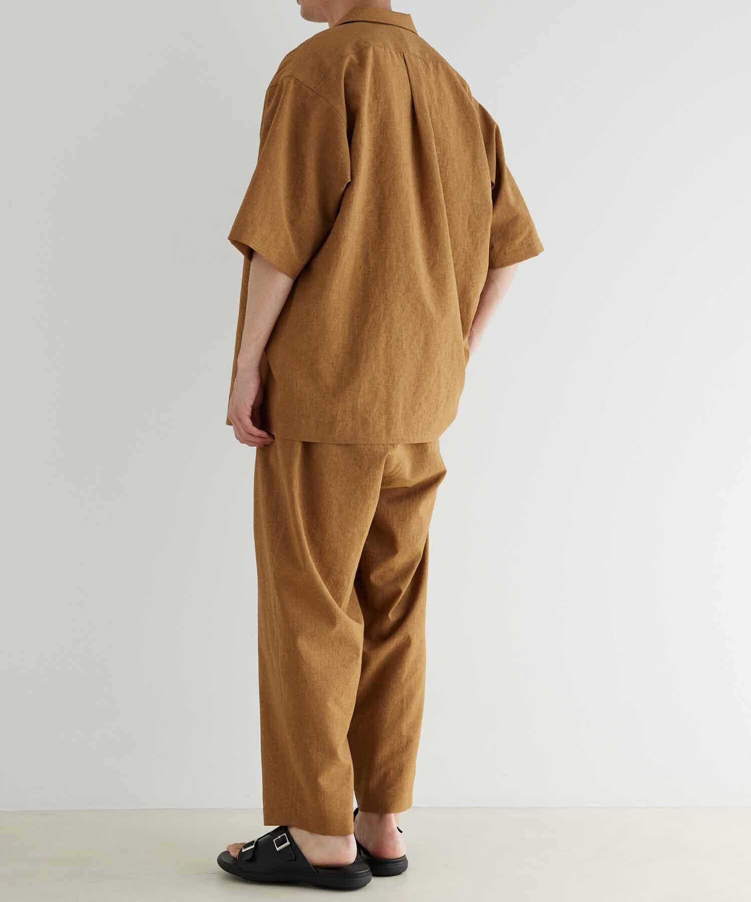 ADAM ET ROPE'「接触冷感 ワイド テーパード アンクルパンツ/イージーケア/吸水速乾」|その他|