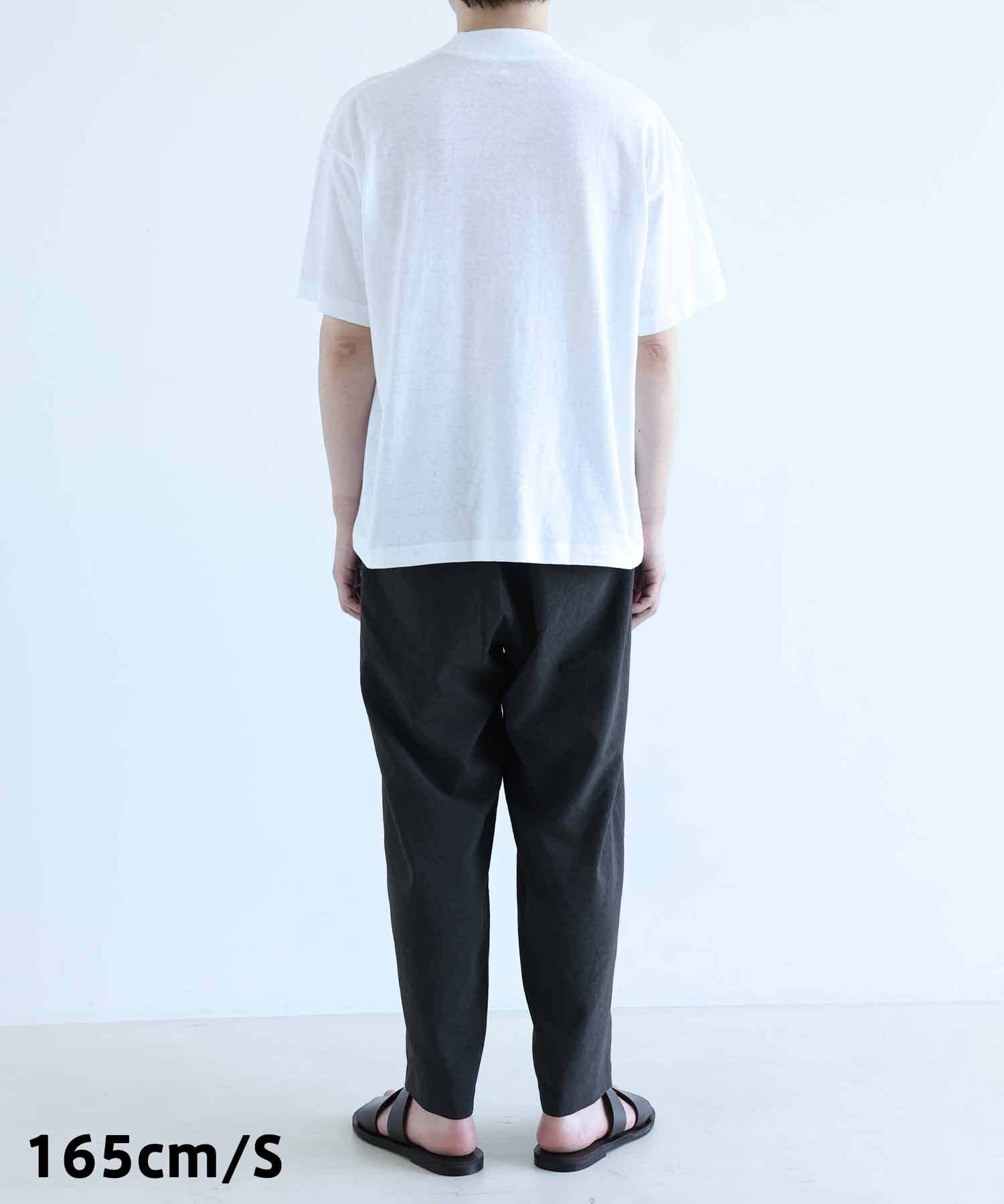 ADAM ET ROPE'「接触冷感 ワイド テーパード アンクルパンツ/イージーケア/吸水速乾」|その他|