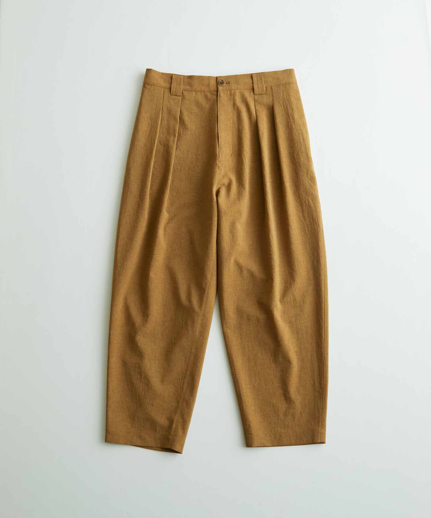 ADAM ET ROPE'「接触冷感 ワイド テーパード アンクルパンツ/イージーケア/吸水速乾」|その他|