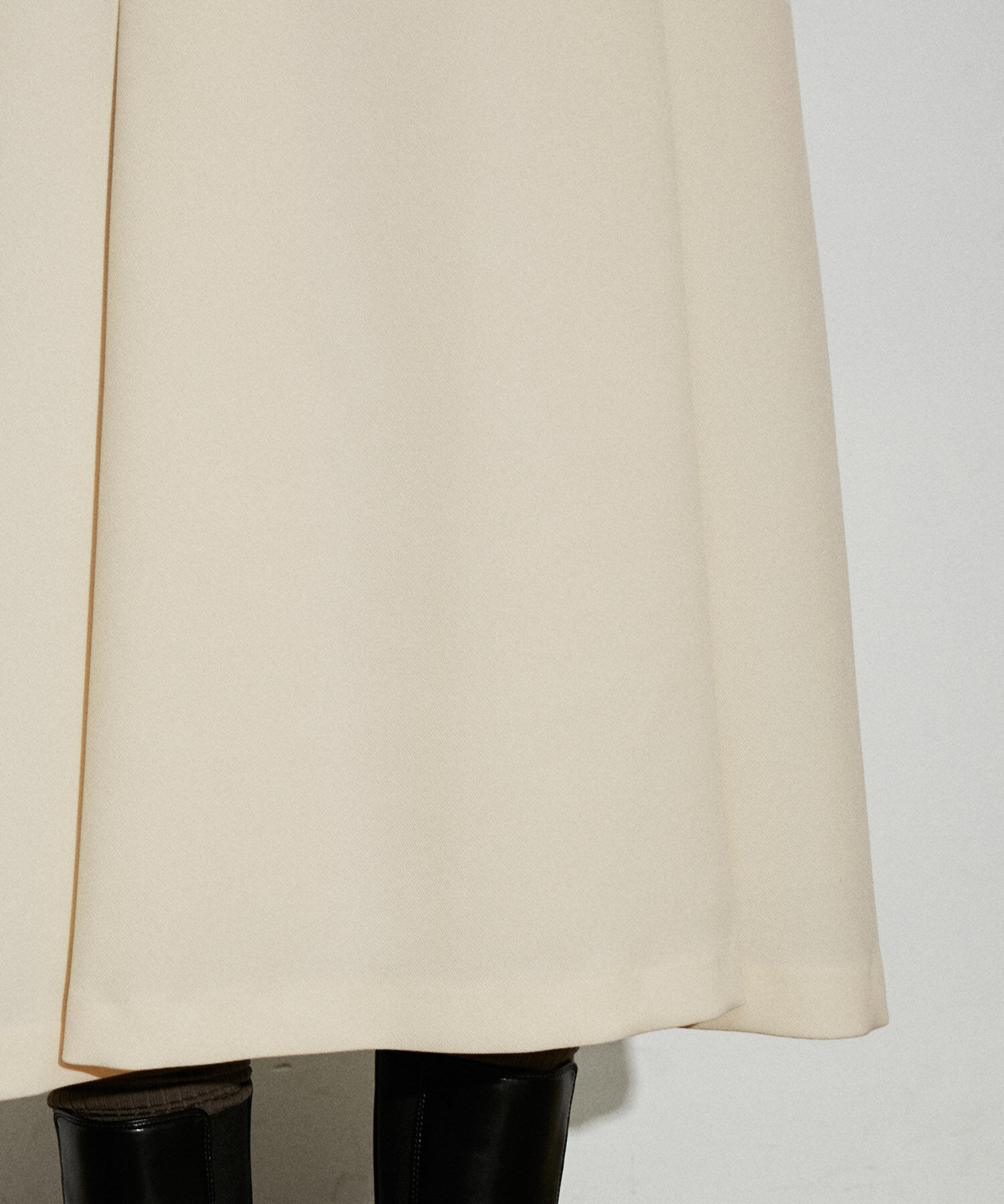 ADAM ET ROPE'「【サステナブル】デザインタックフレアスカート」|スカート|