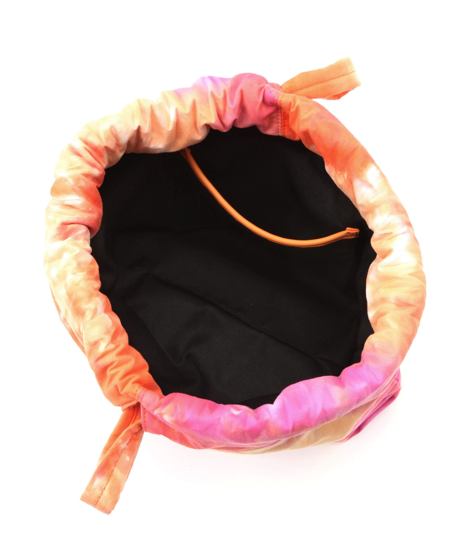 ADAM ET ROPE'「【サステナブル】タイダイ柄巾着バッグ」|ハンドバッグ|