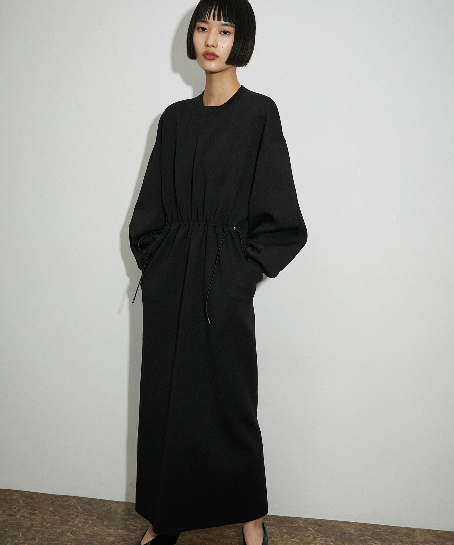 サステナブル】フォルムニットワンピース（ADAM ET ROPE'）｜ルミネの