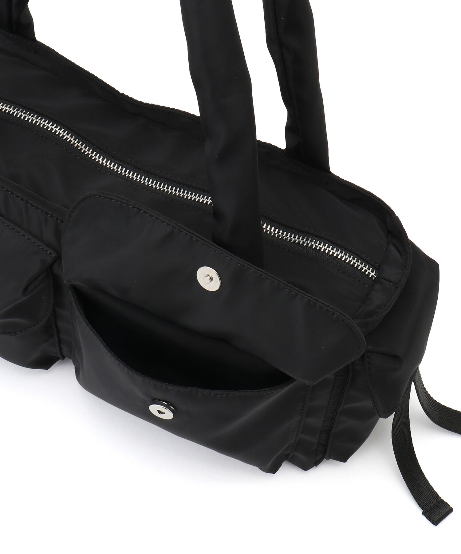 ADAM ET ROPE'「【サステナブル・WEB限定】フラップポケットスクエアートート」|トートバッグ|