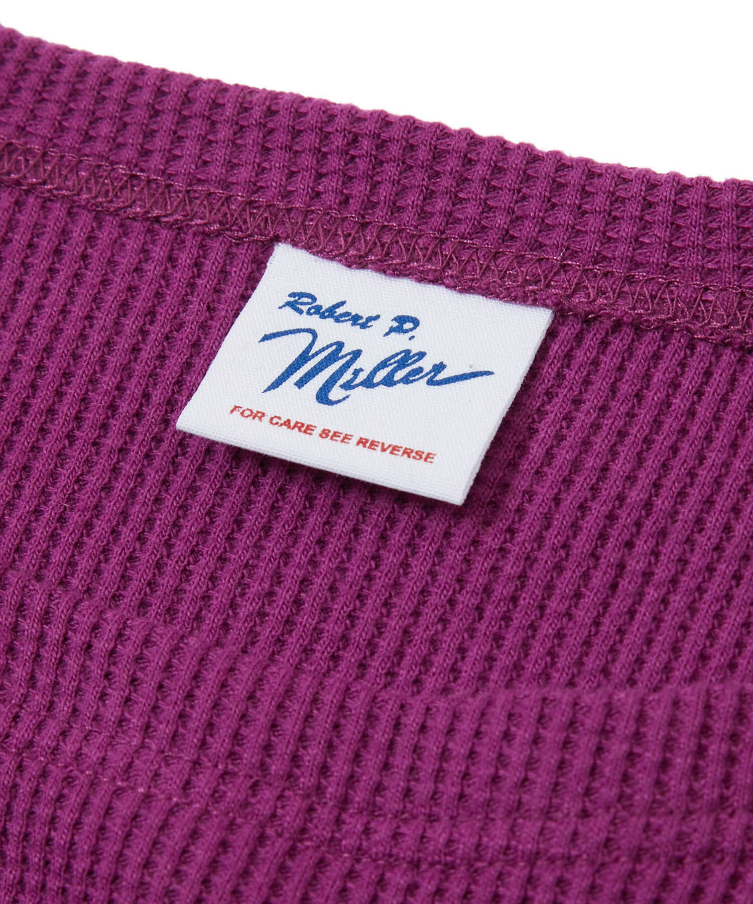 ADAM ET ROPE'「【Miller for ADAM ET ROPE】別注WAFFLE L/S TEE」|Tシャツ・カットソー|