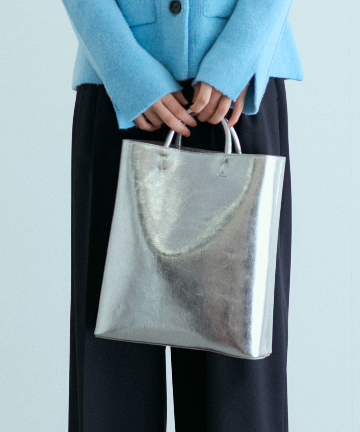 ADAM ET ROPE'「【A4・PC対応・一部WEB限定カラー】ダブルポケットトートバッグ」|トートバッグ|