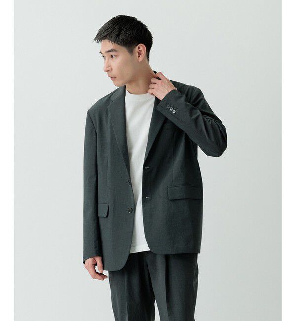 ADAM ET ROPE'「接触冷感【RIRANCHA】セットアップ / テーラードジャケット & スラックス」|スーツ|