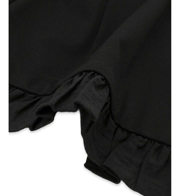 ADAM ET ROPE'「【WEB限定】ラッフルコンビスリーブレストップス」|Tシャツ・カットソー|