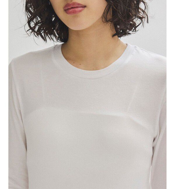 ADAM ET ROPE'「フリルベストセットロンT」|ベスト・ジレ|