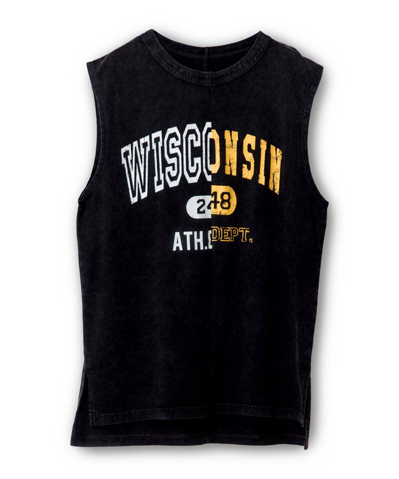  「切替プリントタンクトップ」|Tシャツ・カットソー|