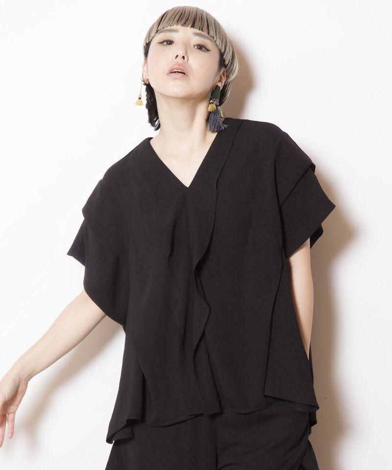  「タックボリュームブラウス」|シャツ・ブラウス|