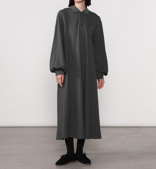 GYMPHLEX「Gymphlex | 鹿の子 ポロワンピース WOMEN」|ワンピース|