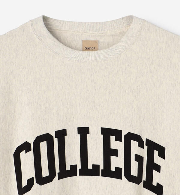  「Sanca | USコットン カレッジTシャツ MEN」|スウェット・ジャージ|