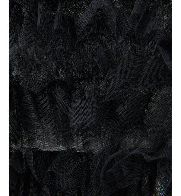  「【THE PAUSE】チュールフリルブラウス」|シャツ・ブラウス|