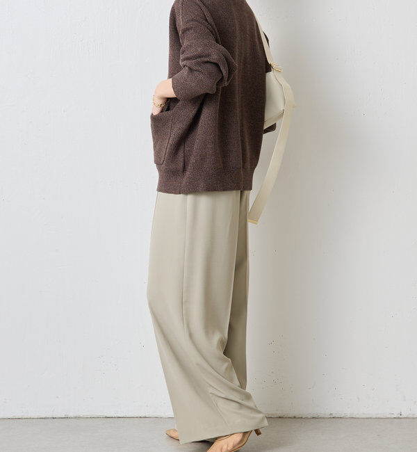  「ジャージワイドパンツ」|チノ|