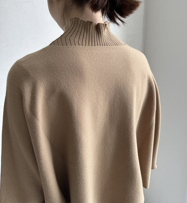  「【WEB限定】ケープアンサンブルニットトップス」|ニット・セーター|