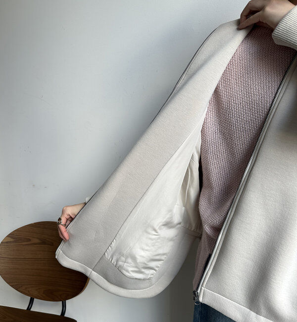  「【WEB限定】ダンボールニット切替ダウンコート」|その他|