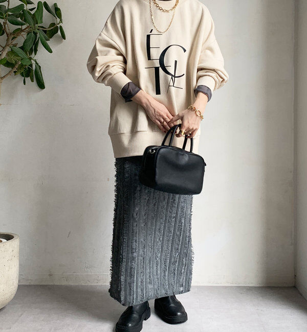  「ECLAT2WAYプルオーバー」|Tシャツ・カットソー|