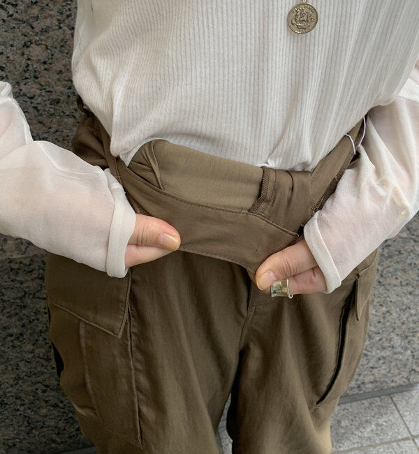 「【WEB限定】カーゴパンツ」|チノ|