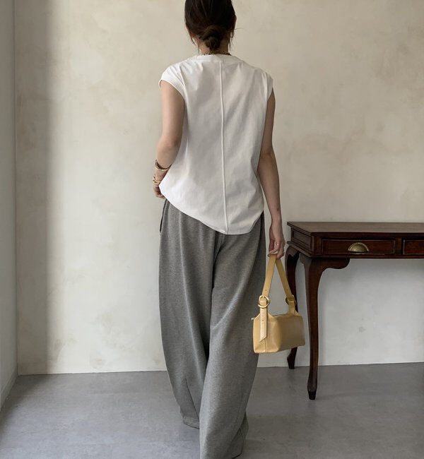  「3DチュールモチーフTEE」|Tシャツ・カットソー|