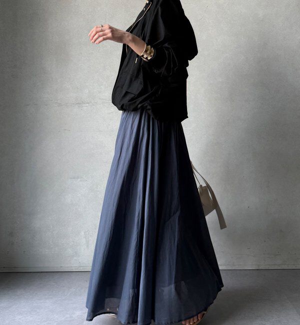  「【WEB限定】コットンフレアスカート」|スカート|