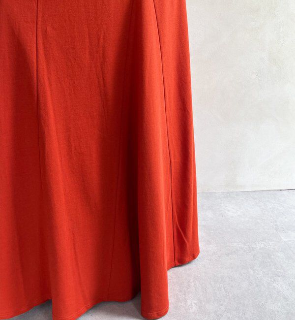  「チュール切替マーメイドフレアワンピース」|ワンピース|