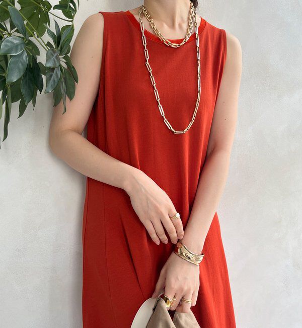  「チュール切替マーメイドフレアワンピース」|ワンピース|