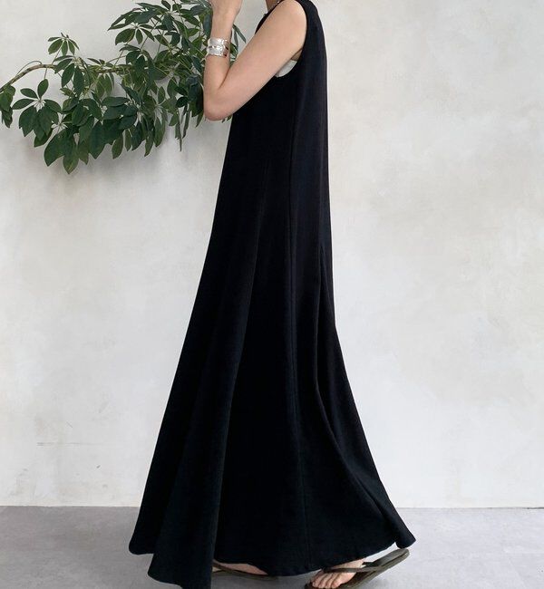  「チュール切替マーメイドフレアワンピース」|ワンピース|