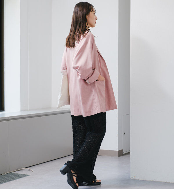  「【セットアップ対応】レースワイドパンツ」|その他|